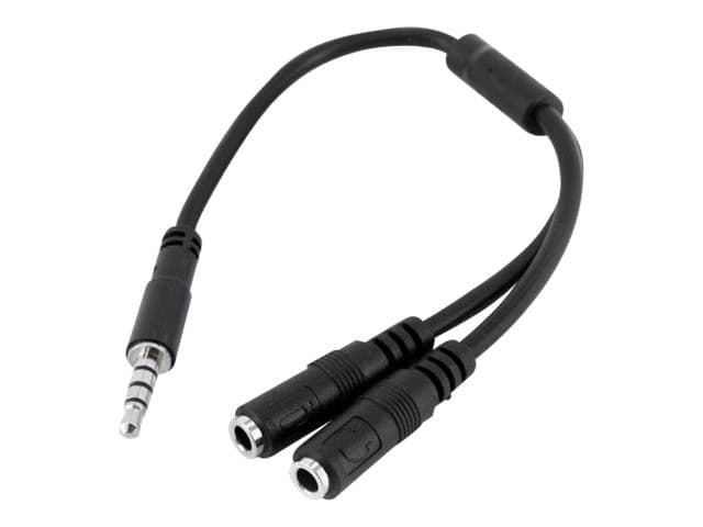 StarTech 3.5mm Headset Splitter Adapter Black - Image 3