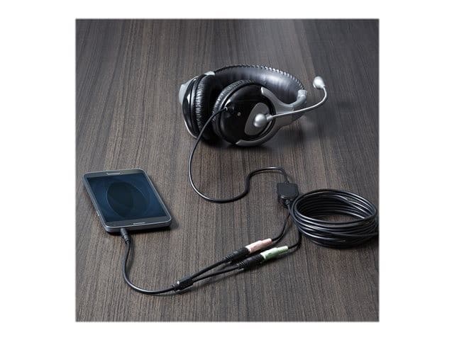 StarTech 3.5mm Headset Splitter Adapter Black - Image 5