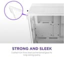 NZXT H5 Flow ATX Mid-Tower Case White thumbnail 6
