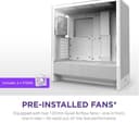 NZXT H5 Flow ATX Mid-Tower Case White thumbnail 7
