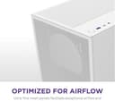 NZXT H5 Flow ATX Mid-Tower Case White thumbnail 10