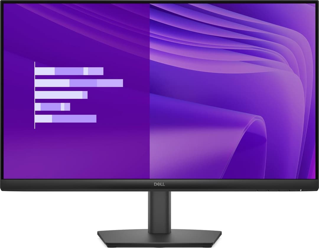 Dell Pro 24 E2425HM 23.8" Full HD 1920 x 1080 100Hz Monitor, HDMI, DisplayPort, VGA, Black - Image 1