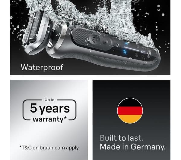 BRAUN Series 7 72-G7200CC Wet & Dry Foil Shaver & 4-in-1 SmartCare Centre - Grey - Image 10