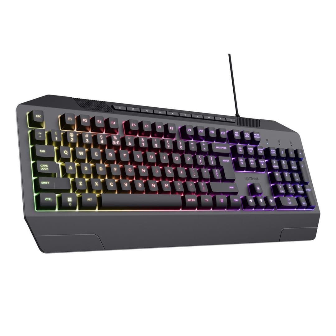 GXTrust GXT836 Evocx Gaming Keyboard - Black - Image 3