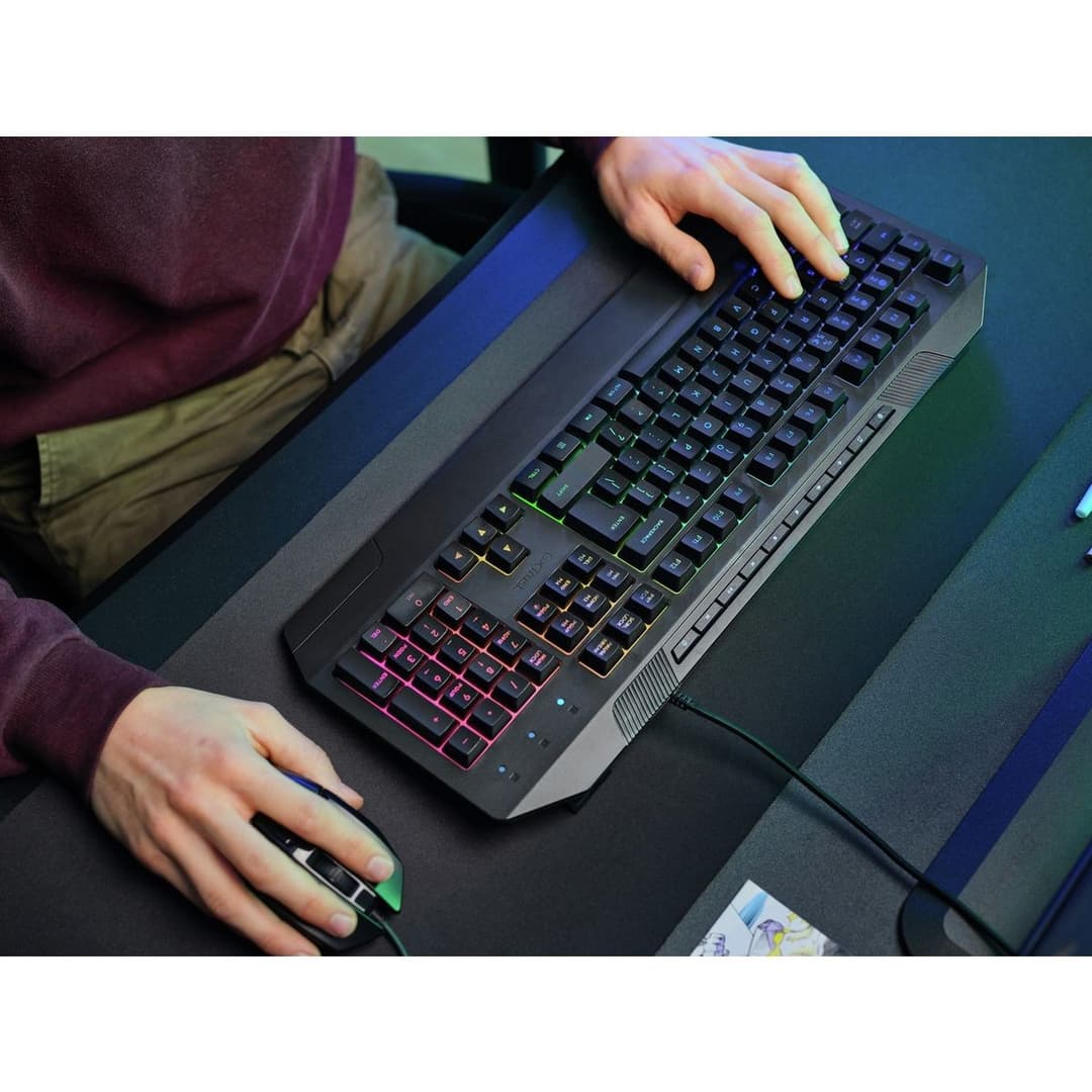 GXTrust GXT836 Evocx Gaming Keyboard - Black - Image 8