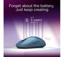 Lenovo Yoga Silent Wireless Optical Mouse - Cosmic Blue thumbnail 7