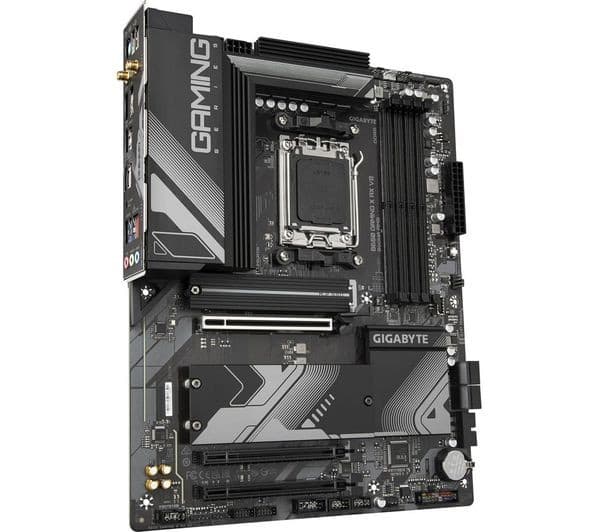 GIGABYTE B650 GAMING X AX V2 AM5 Motherboard - AMD B650 Chipset, ATX, 4x DDR5 up to 8000 MT/s (OC), 3x M.2 (1x PCIe 5.0 + 2x PCIe 4.0), 4x SATA 6Gb/s, Wi-Fi 6E, 2.5GbE LAN, 8+2+2 Phases Digital VRM - Image 1