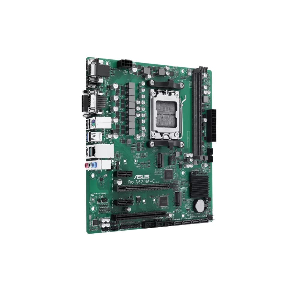 ASUS Pro A620M-C-CSM AMD A620 Socket AM5 Micro-ATX Motherboard - Image 4