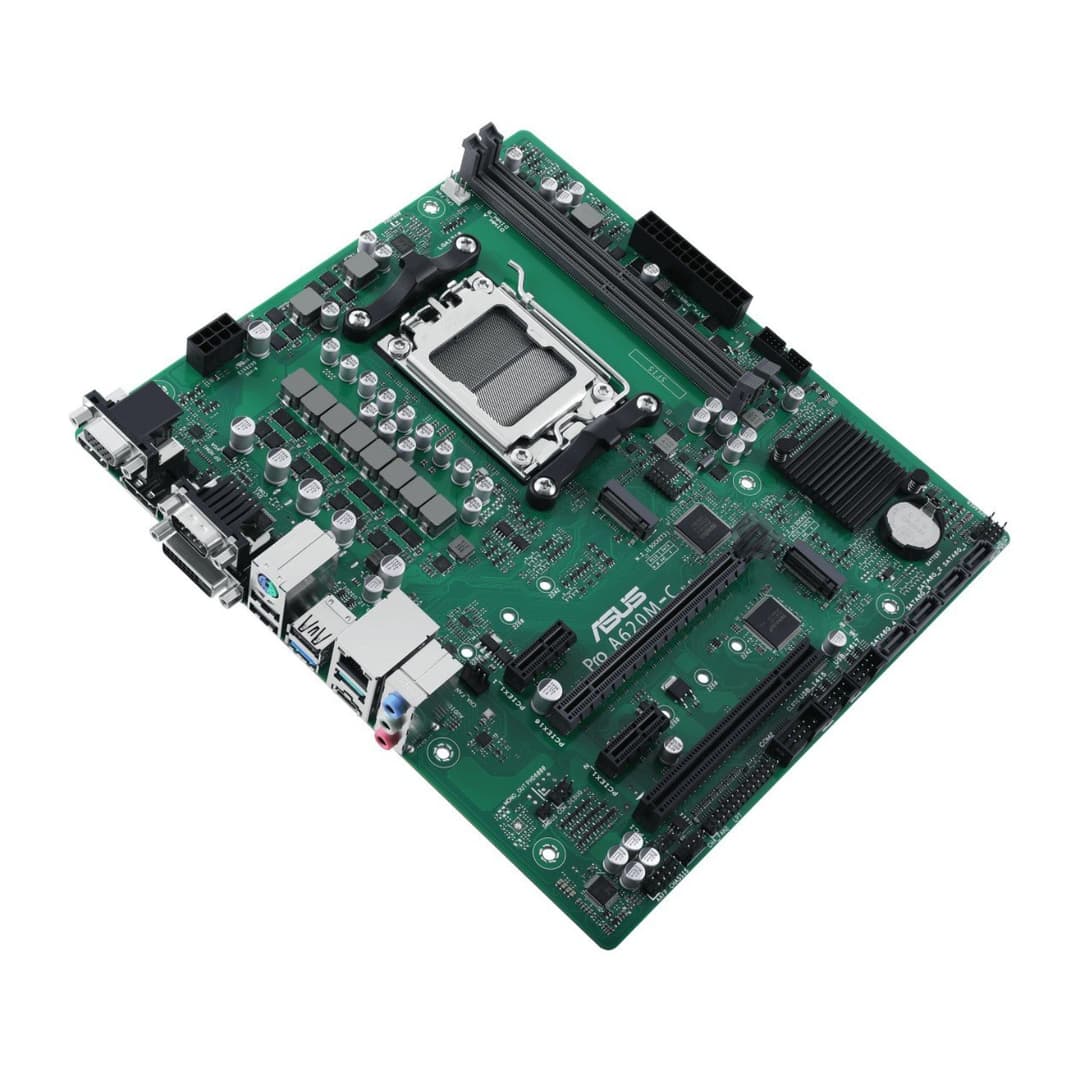 ASUS Pro A620M-C-CSM AMD A620 Socket AM5 Micro-ATX Motherboard - Image 9