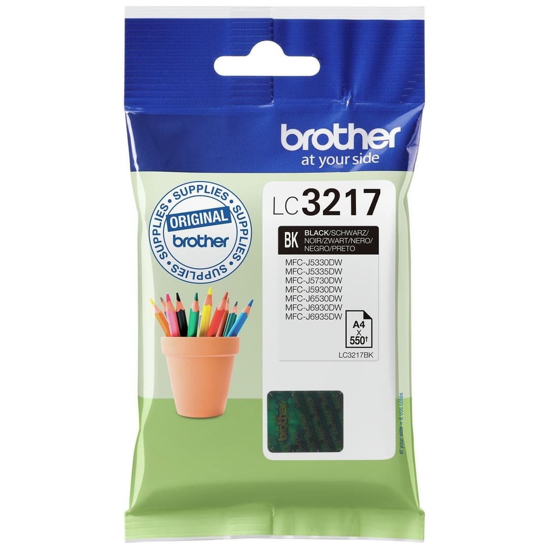 Brother LC3217BK Original Ink Cartridge - Black - Image 1