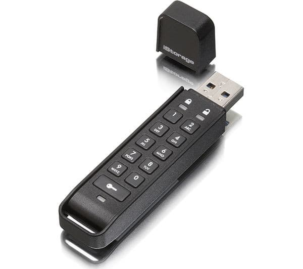 iStorage datAshur Personal² Secure USB 3.0 Flash Drive, AES-XTS 256-bit Hardware Encryption, PIN Protected - 8GB - Image 3
