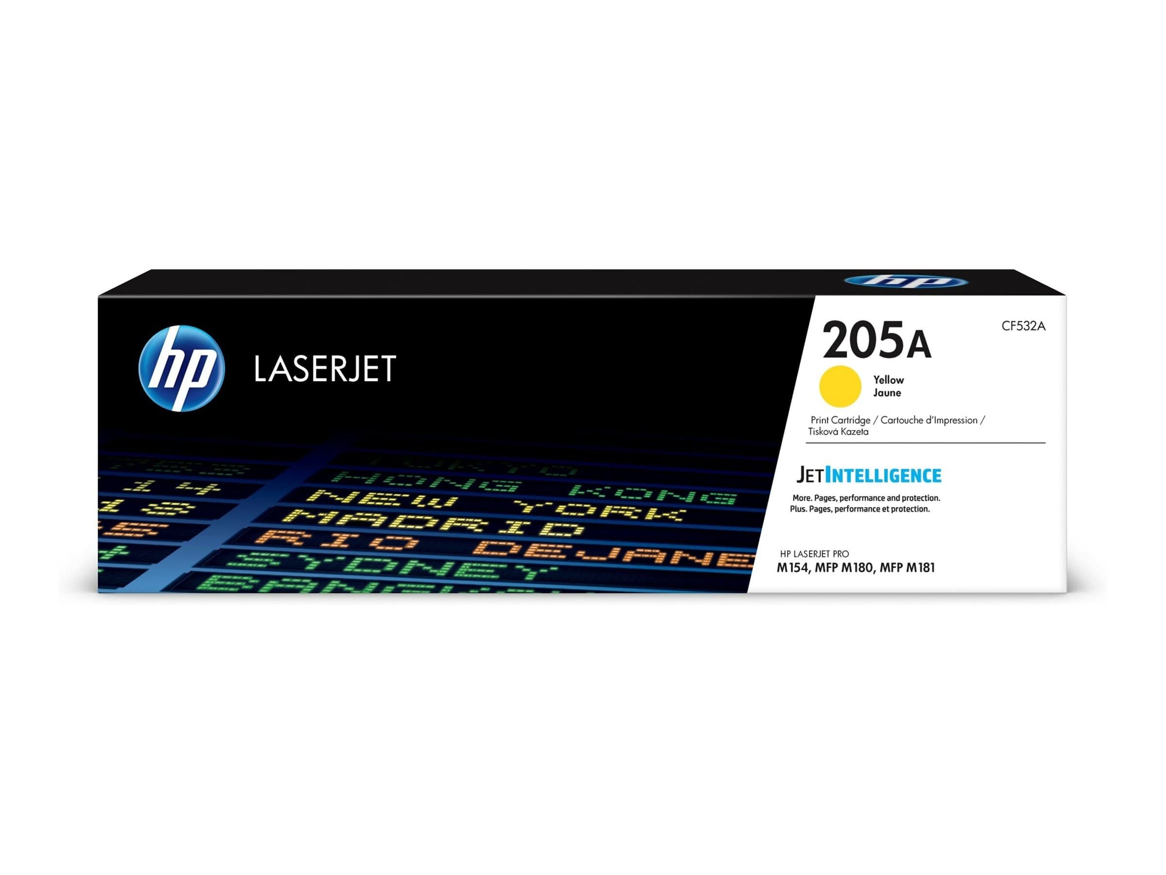 HP 205A Original LaserJet Toner Cartridge (CF532A) - Yellow