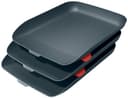 Leitz Cosy Letter Tray A4, Set of 3 - Velvet Grey thumbnail 1