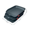 Leitz Cosy Letter Tray A4, Set of 3 - Velvet Grey thumbnail 3