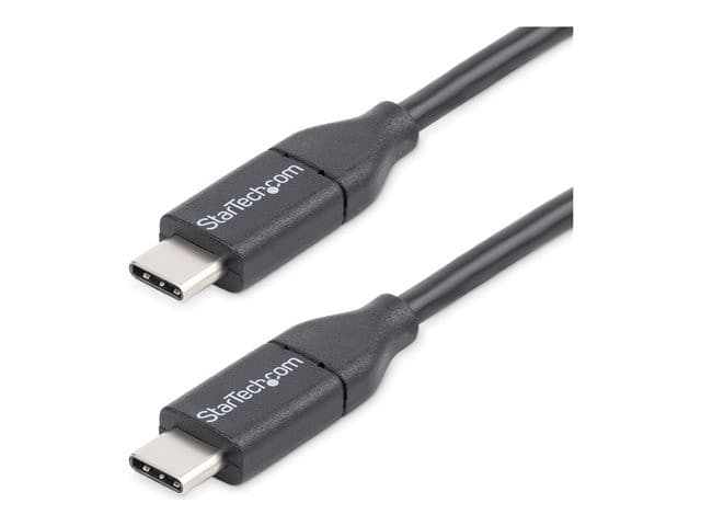 StarTech.com USB2CC3M USB-C to USB-C Cable USB 2.0 3m - Black - Image 3