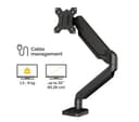 Fellowes Platinum Series Single Monitor Arm - Black (8043301) thumbnail 3