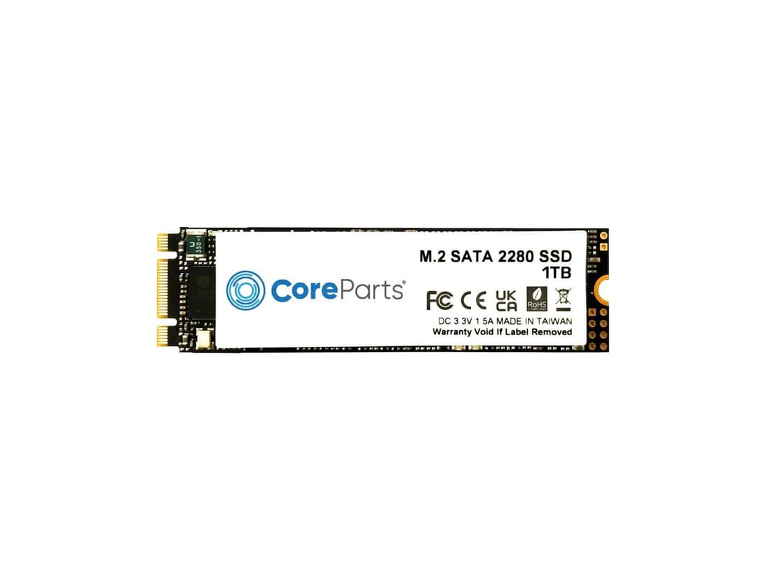 CoreParts M.2 2280 SATA III SSD 1TB (CPSSD-M.2SATA-1TB) - Image 1