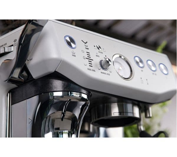 Sage the Barista Express Impress SES876 Bean to Cup Coffee Machine - Sea Salt - Image 5
