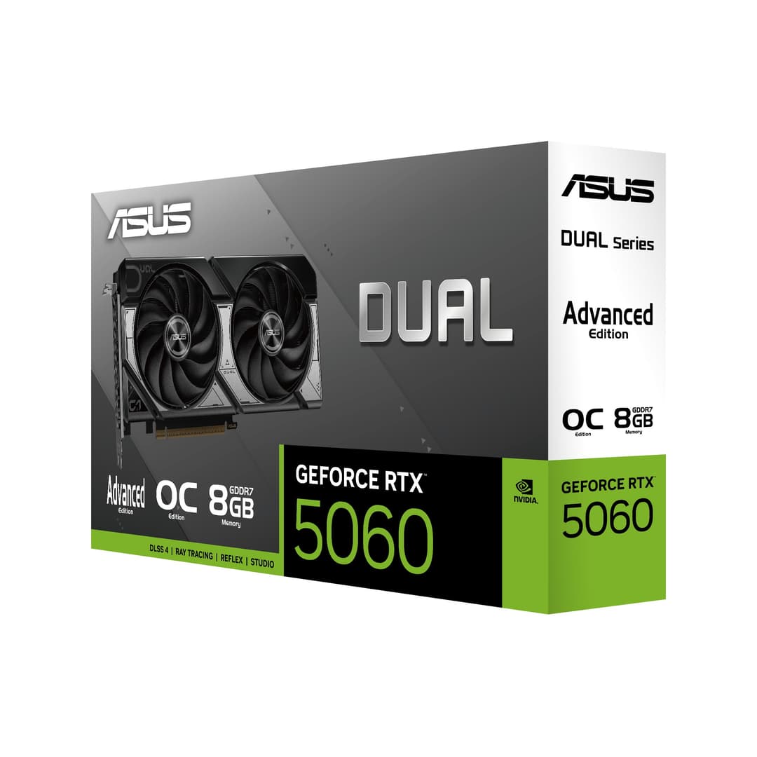 ASUS Dual GeForce RTX 5060 OC Edition Advanced 8GB GDDR7 Graphics Card (DUAL-RTX5060-O8G-A) - Image 5