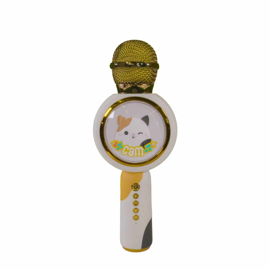 Squishmallows Cam the Cat Karaoke Microphone - Image 1