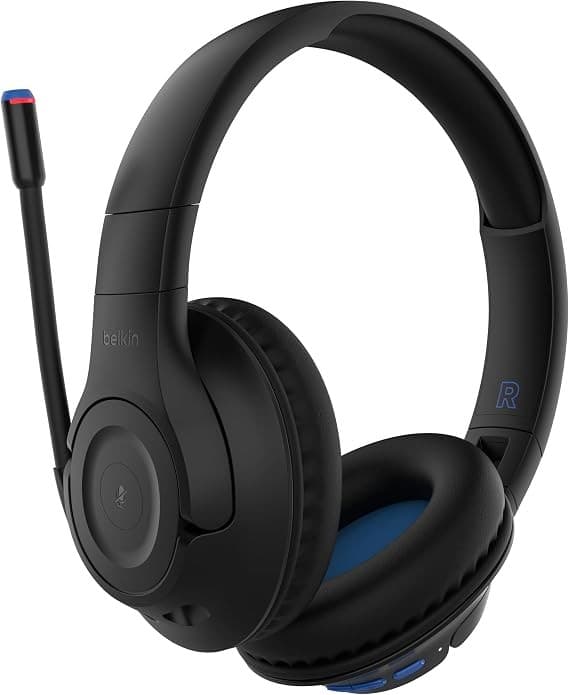 Belkin SoundForm Inspire Wireless Kids Over-Ear Headphones - Black - Image 1