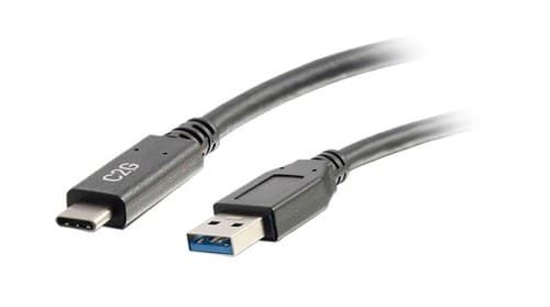 C2G USB 3.0 SuperSpeed 5Gbps USB-C to USB-A Cable M/M (USB-IF Certified) 3m - Black