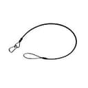 Ikan SW-04 Safety Cable Wire 800mm x 4.5mm with Carabiner - Black (SW-04) thumbnail 2