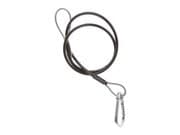 Ikan SW-04 Safety Cable Wire 800mm x 4.5mm with Carabiner - Black (SW-04) - Image 4