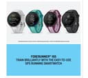 Garmin Forerunner 165 Music 43mm GPS Running Smartwatch - Turquoise/Aqua thumbnail 4