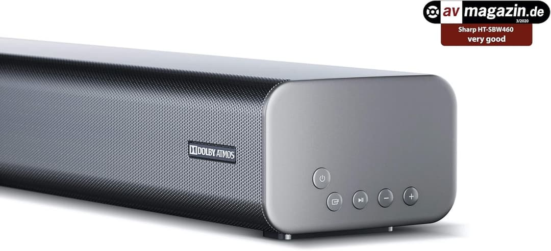 Sharp HT-SBW460 3.1 Dolby Atmos Soundbar with Wireless Subwoofer - Black - Image 4