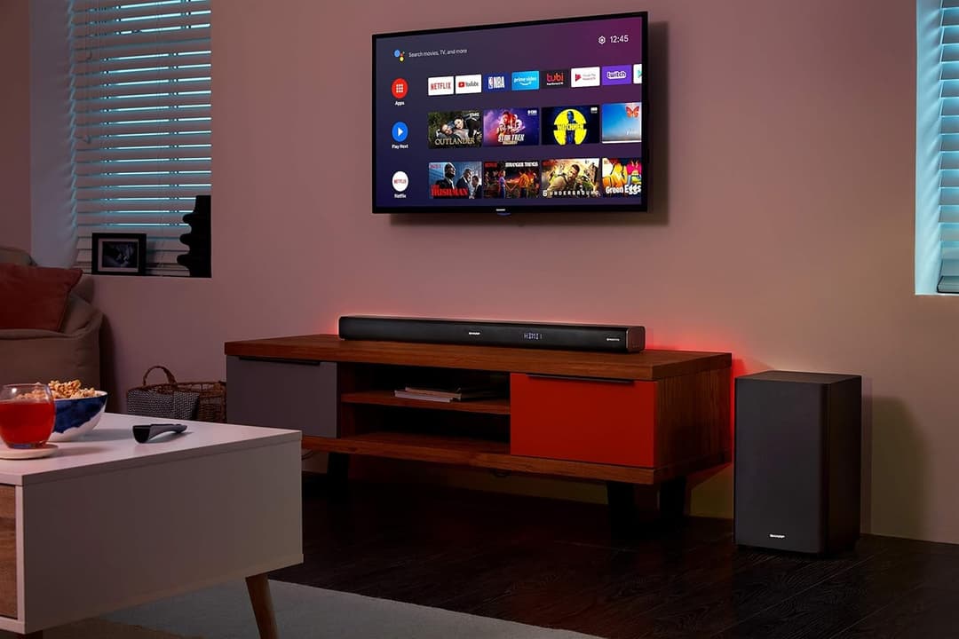Sharp HT-SBW460 3.1 Dolby Atmos Soundbar with Wireless Subwoofer - Black - Image 10