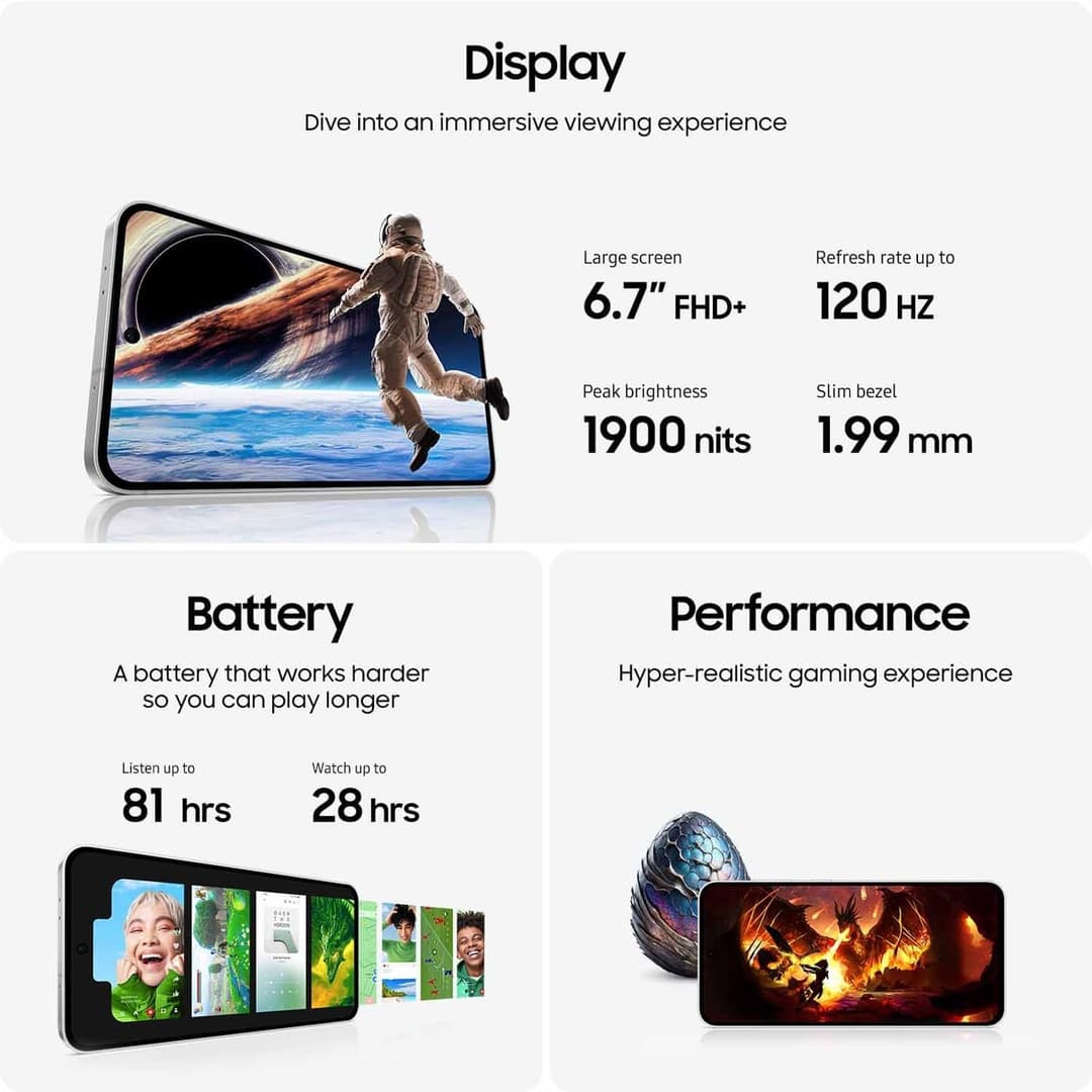 Samsung Galaxy S24 FE 128GB Blue - Image 5