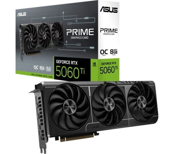 ASUS Prime GeForce RTX 5060 Ti OC Edition 8GB GDDR7 Graphics Card - Black - Image 4