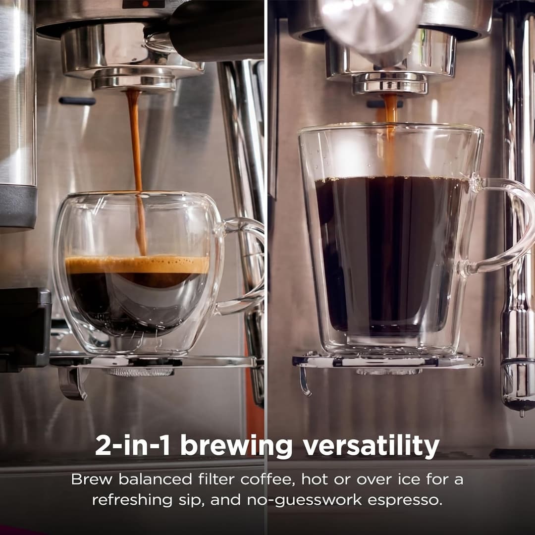 Ninja Luxe Café Mini 2-in-1 Espresso and Filter Coffee Machine ES301UK - Image 10