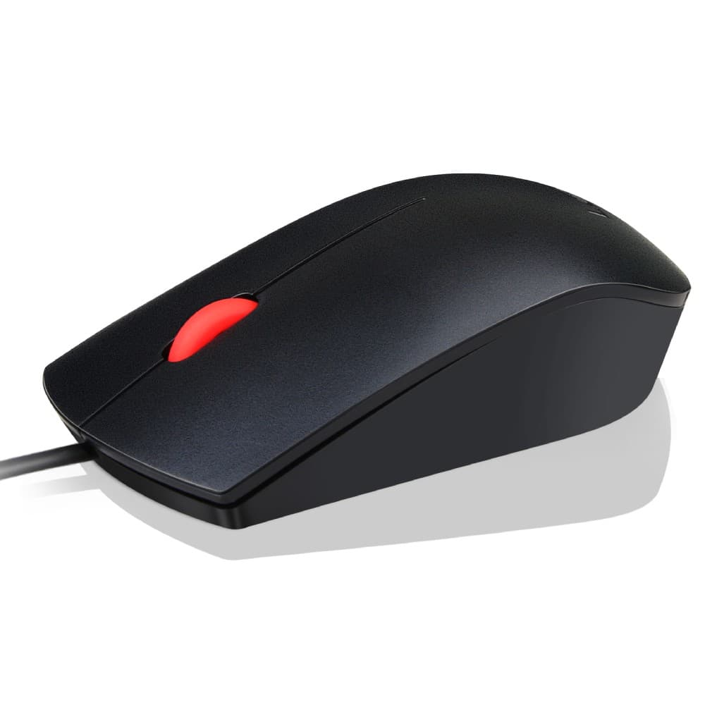 Lenovo 4Y50R20863 3 Buttons Wheel Scrolling Ambidextrous Optical Wired Mouse - Image 1