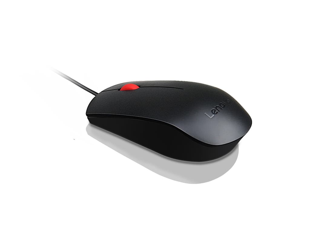 Lenovo 4Y50R20863 3 Buttons Wheel Scrolling Ambidextrous Optical Wired Mouse - Image 4