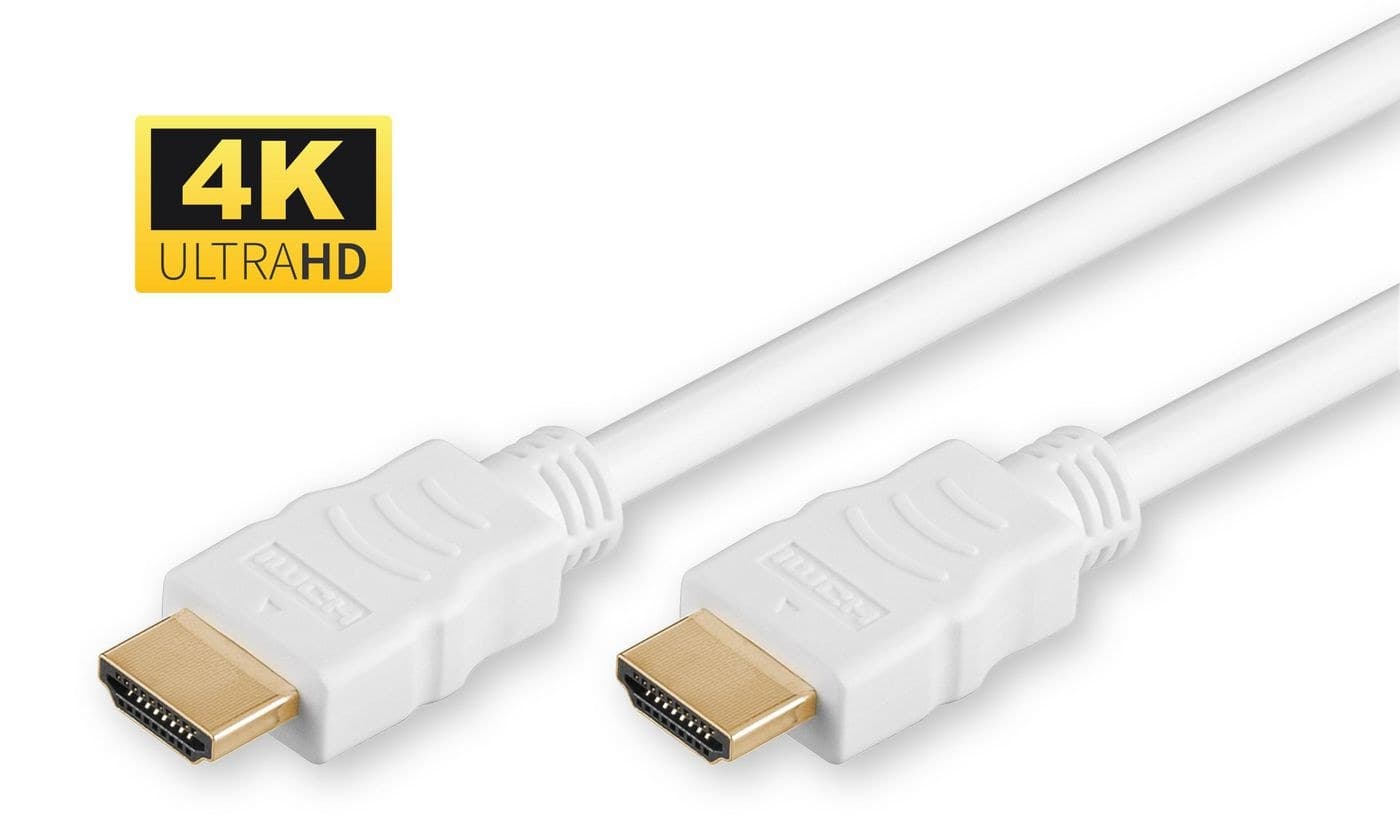 Microconnect HDMI High Speed Cable 10m - White