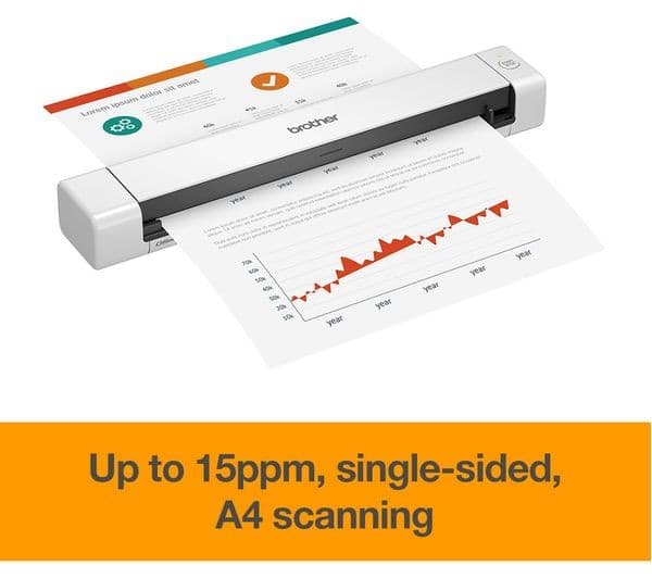 Brother DSmobile DS-640 Portable Document Scanner - USB 3.0 - Image 4