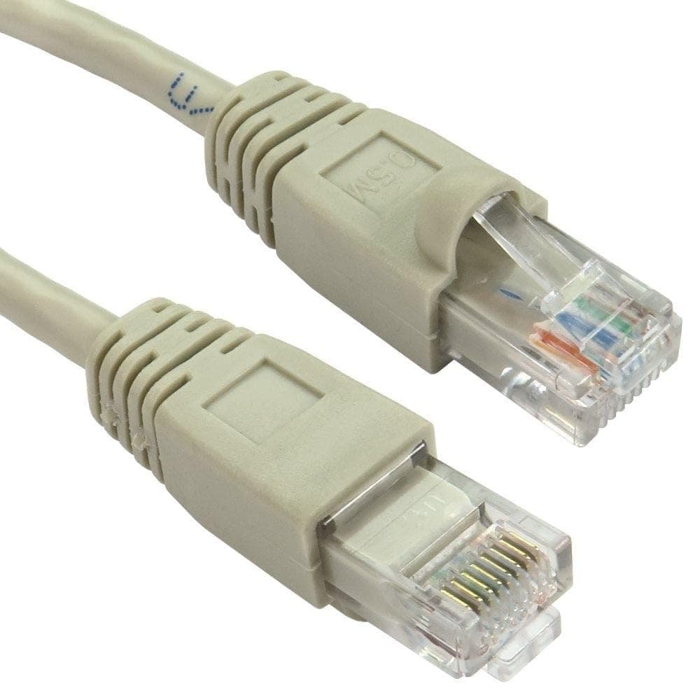 Cables Direct B5-110 10m Cat5e U/UTP Snagless Network Cable - Grey - Image 1