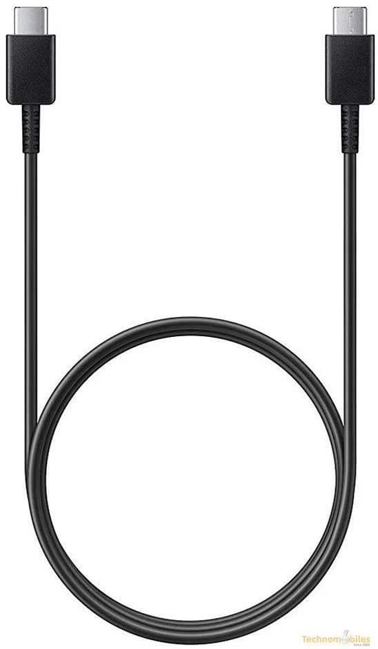 Samsung Original EP-TA800 25W Super Fast Charging Type C to Type C Wall Charger - Black - Image 3