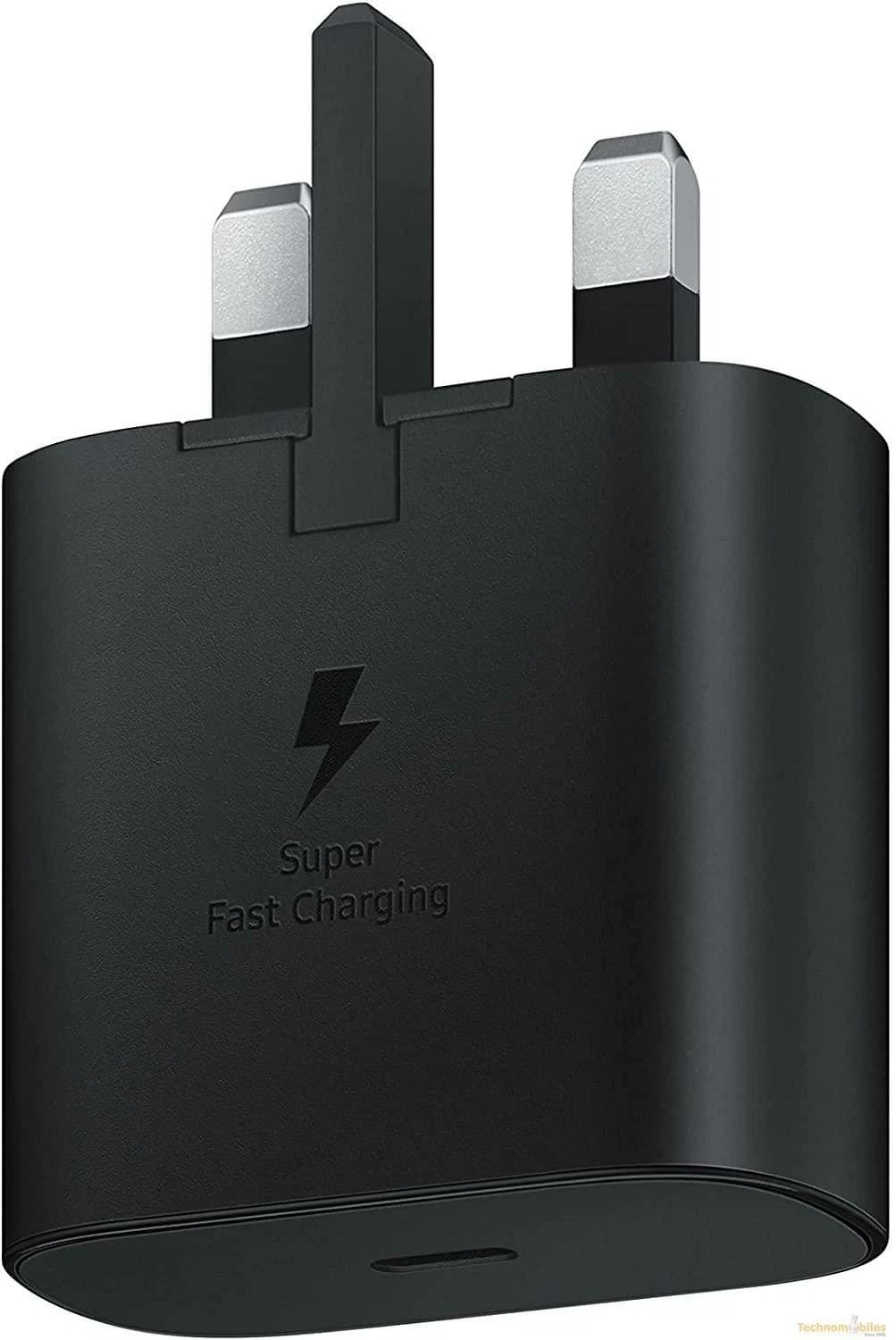 Samsung Original EP-TA800 25W Super Fast Charging Type C to Type C Wall Charger - Black - Image 4