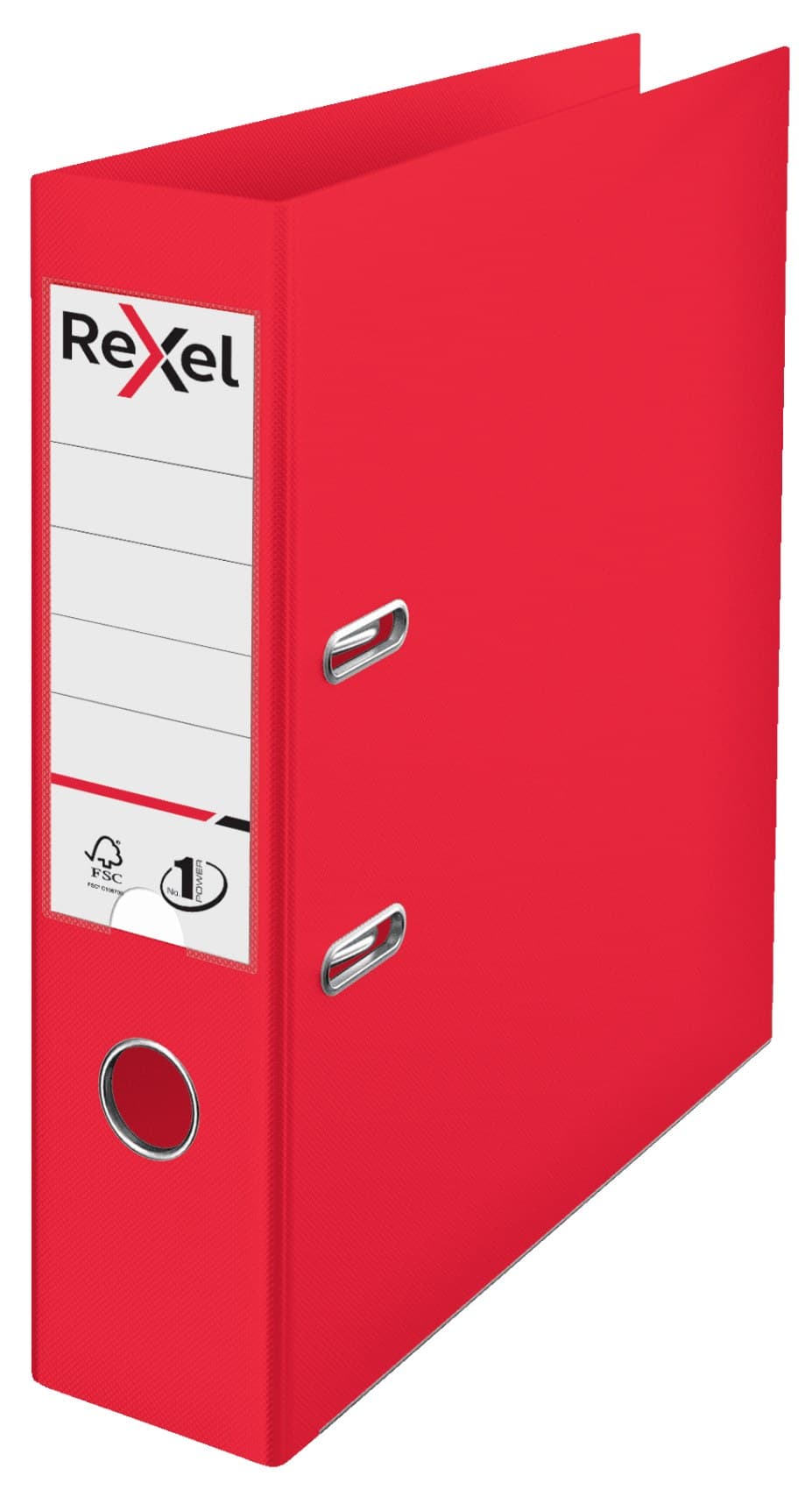 Rexel Choices A4 PP Lever Arch File 75mm - Red - Image 1