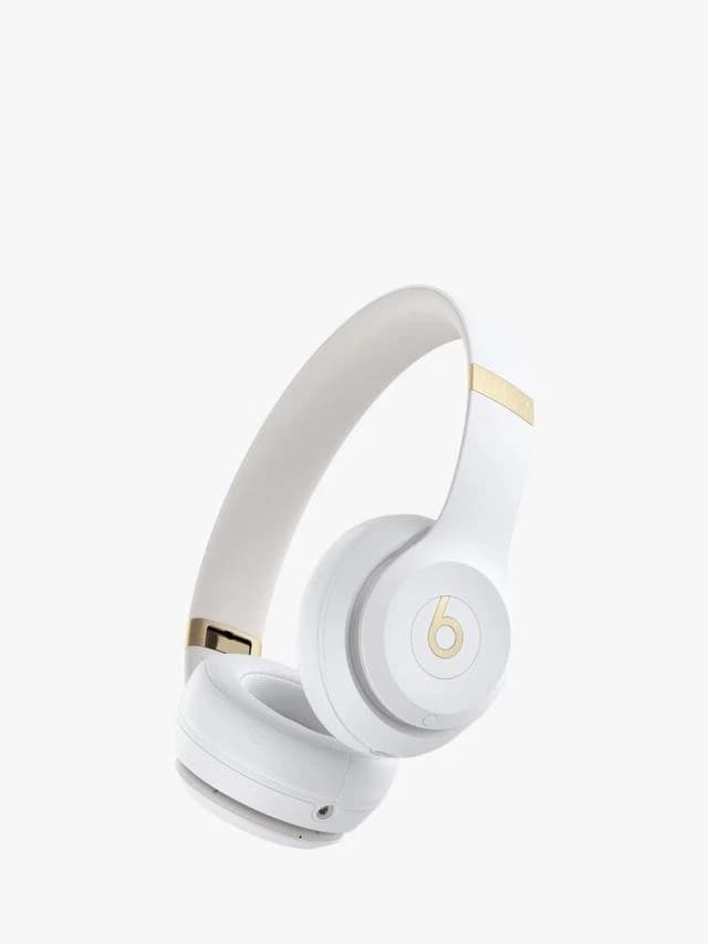 Beats Solo 4 Wireless Bluetooth On-Ear Headphones - White