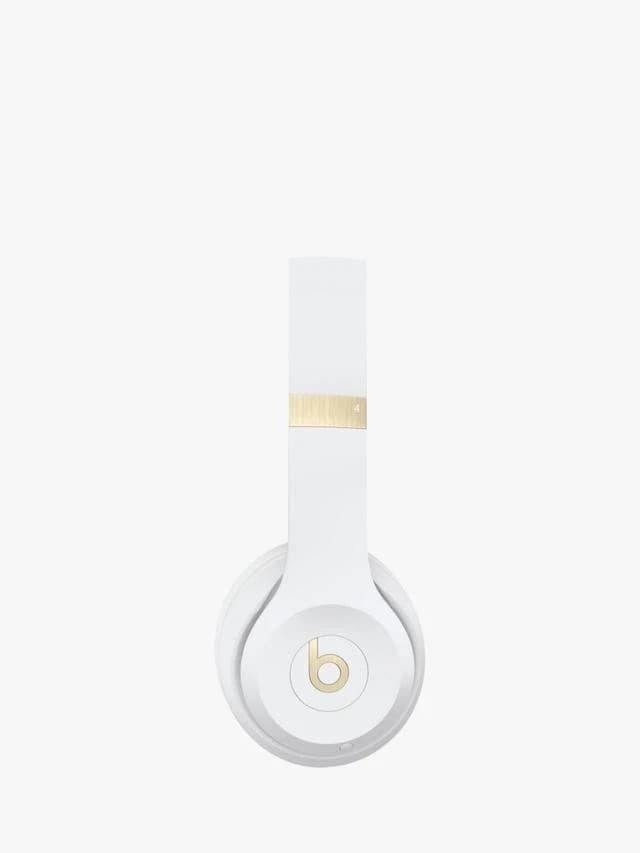 Beats Solo 4 Wireless Bluetooth On-Ear Headphones - White - Image 2
