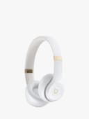 Beats Solo 4 Wireless Bluetooth On-Ear Headphones - White thumbnail 3