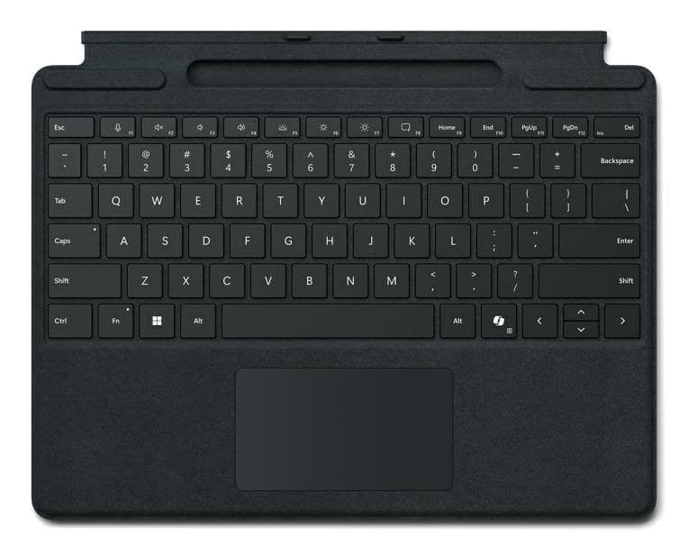 Microsoft Surface Pro Keyboard for Business (8XB-00142) - French AZERTY - Black