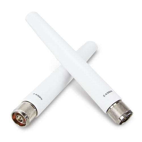 PLANET Dual-Band Outdoor Antenna Kit 2.4GHz 4.5dBi / 5GHz 7dBi, N-Type Male (2 Pack) - Image 1
