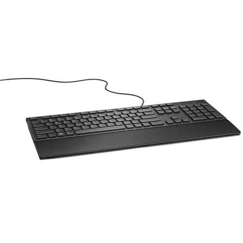 Dell KB216 Multimedia Wired USB Keyboard Black - Swedish/Finnish QWERTY - Image 1