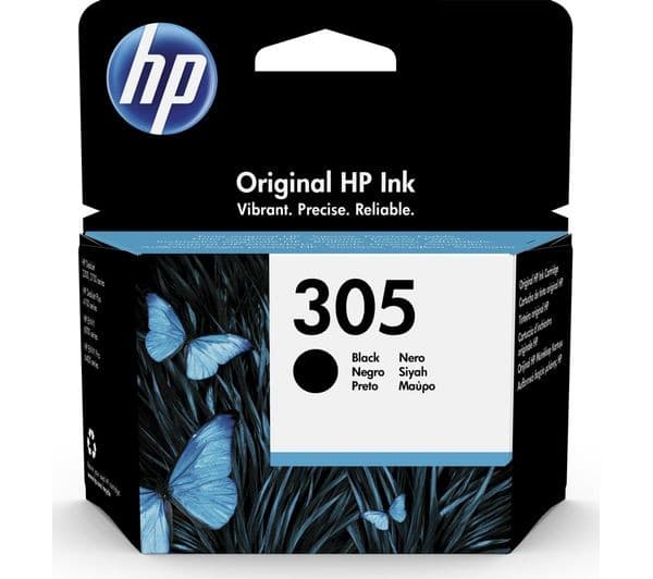 HP 305 Original Ink Cartridge - Black - Image 1