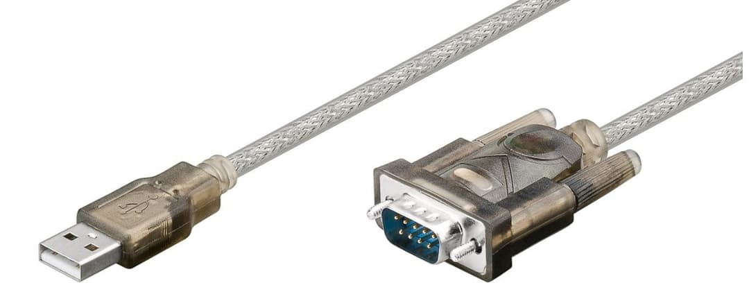 Microconnect USB 2.0 to Serial DB9 RS232 Adapter Cable 1.5m - Image 1